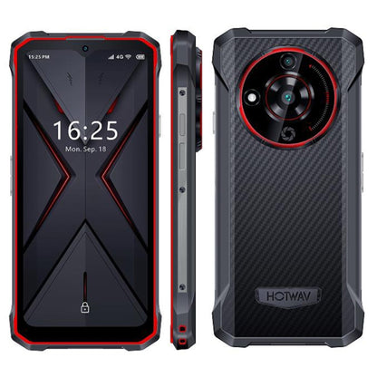 HOTWAV T7 Rugged Phone, 4GB+128GB, 6280mAh, 6.52 inch Android 13 MT8788 Octa Core, Network: 4G, OTG(Red) - Other by HOTWAV | Online Shopping UK | buy2fix