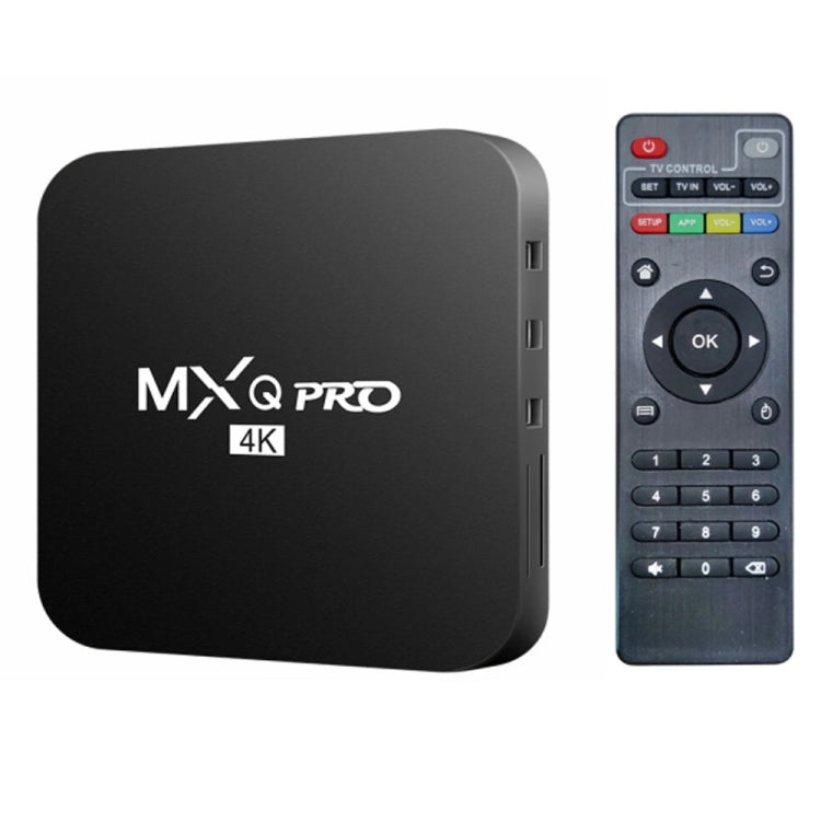 MXQ Pro RK3228A Quad-Core CPU 4K HD Network Set-Top Box, RAM:2GB+16GB(UK Plug) - RK3228A by buy2fix | Online Shopping UK | buy2fix