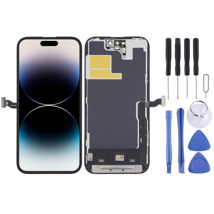 For iPhone 14 Pro DD Soft OLED Screen, Remove IC Need Professional Repair - LCD Related Parts by buy2fix | Online Shopping UK | buy2fix