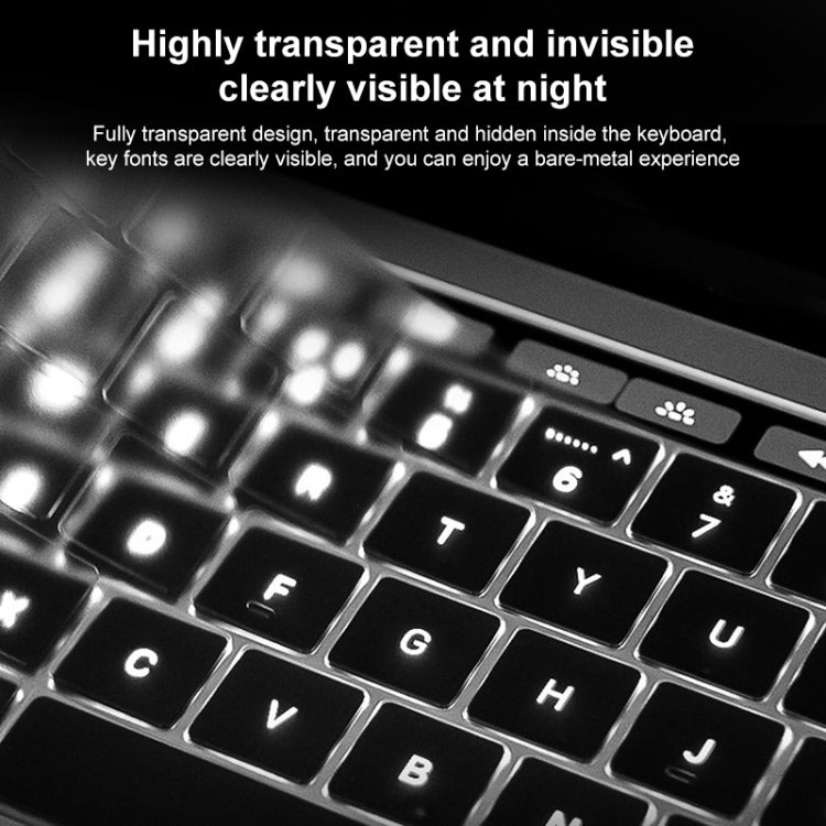 For MacBook Pro 14.2 inch 2021 ZGA Contact Invisible TPU Keyboard Protective Film - Keyboard Protector by ZGA | Online Shopping UK | buy2fix