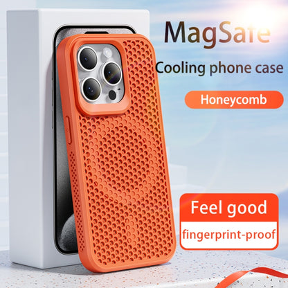 For iPhone 16 Pro Max MagSafe Magnetic Heat Dissipation Phone Case(Dark Green) - iPhone 16 Pro Max Cases by buy2fix | Online Shopping UK | buy2fix