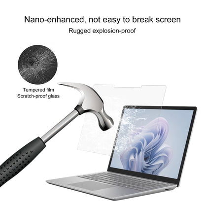 For Microsoft Surface Laptop 6 15 2pcs 9H 0.3mm Explosion-proof Tempered Glass Film - Screen Protection Film by buy2fix | Online Shopping UK | buy2fix