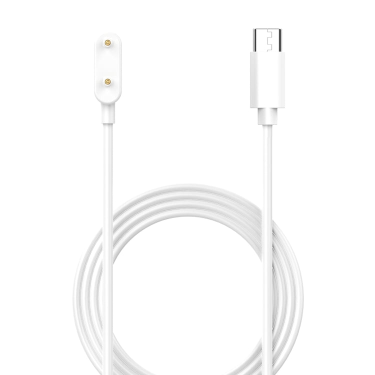 For Huawei Band 9 / 9 NFC USB-C / Type-C Port Smart Watch Charging Cable(White) - Charger by buy2fix | Online Shopping UK | buy2fix