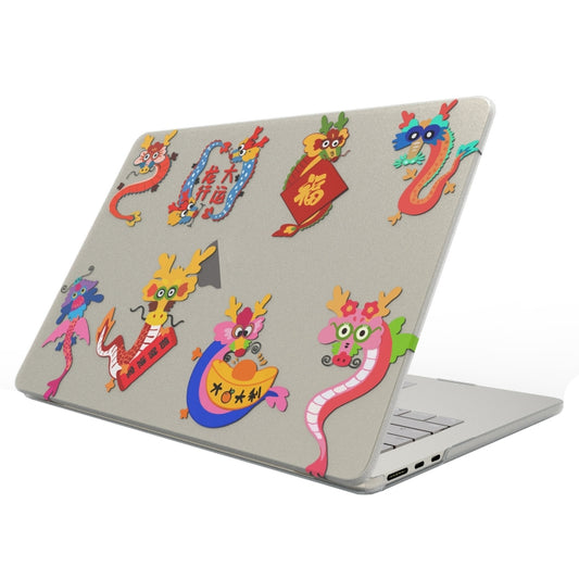 For MacBook Air 15 M2 A2941 / M3 A3114 UV Printed Pattern Laptop Frosted Protective Case(DDC-1677) - MacBook Air Cases by buy2fix | Online Shopping UK | buy2fix