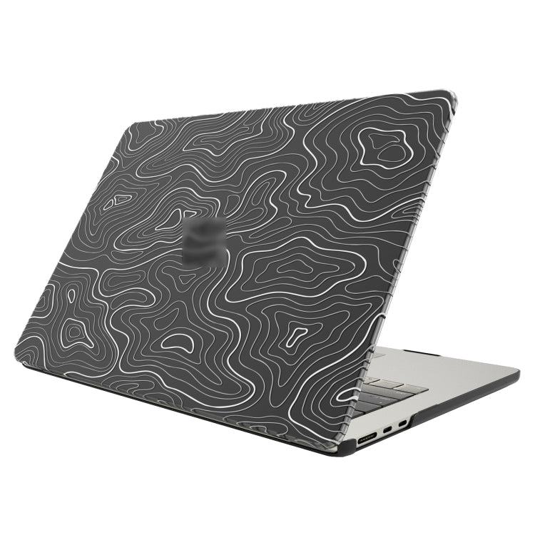 For MacBook Air 15 M2 A2941 / M3 A3114 UV Printed Pattern Laptop Frosted Protective Case(DDC-1680) - MacBook Air Cases by buy2fix | Online Shopping UK | buy2fix