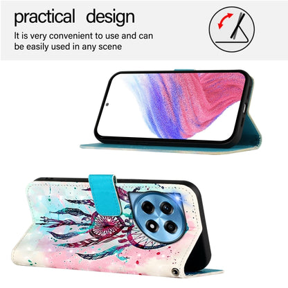 For OnePlus 12 5G Global 3D Painting Horizontal Flip Leather Phone Case(Dream Wind Chimes) - OnePlus Cases by buy2fix | Online Shopping UK | buy2fix