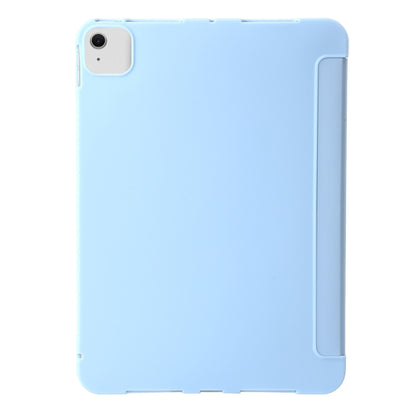 For iPad Air 11 2024 TPU Deformation Flip Leather Tablet Case with Holder(Sky Blue) - iPad Air 11 2024 Cases by buy2fix | Online Shopping UK | buy2fix