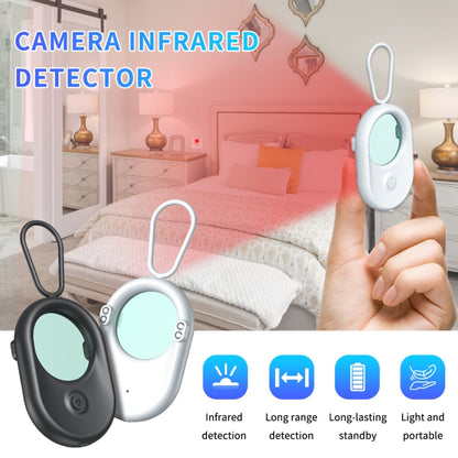 T02 Smart Infrared Camera Detector Anti-Sneak Shooting Scanner(White) - Infrared Detector by buy2fix | Online Shopping UK | buy2fix