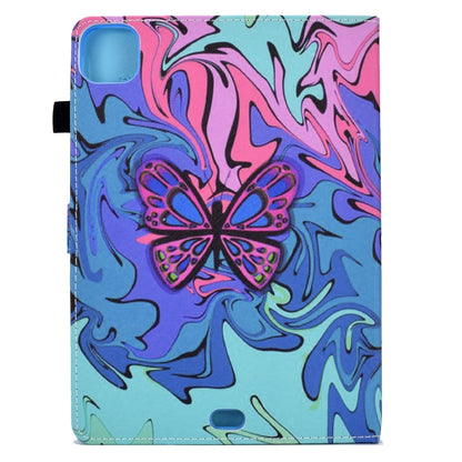 For iPad Pro 11 2024 Colored Drawing Sewing Smart Leather Tablet Case(Little Butterfly) - iPad Pro 11 2024 Cases by buy2fix | Online Shopping UK | buy2fix