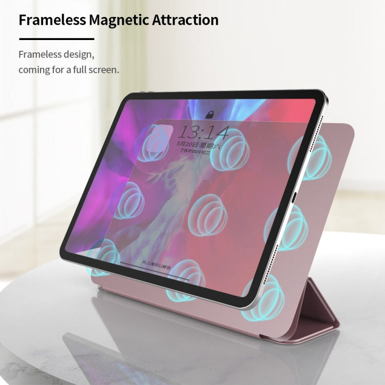 For iPad Pro 13 2024 Ultra-thin Double-sided Clip Magnetic Smart Tablet Case(Mint Green) - iPad Pro 13 2024 Cases by buy2fix | Online Shopping UK | buy2fix