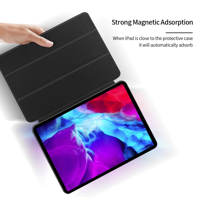 For iPad Pro 13 2024 Ultra-thin Double-sided Clip Magnetic Smart Tablet Case(Dark Blue) - iPad Pro 13 2024 Cases by buy2fix | Online Shopping UK | buy2fix