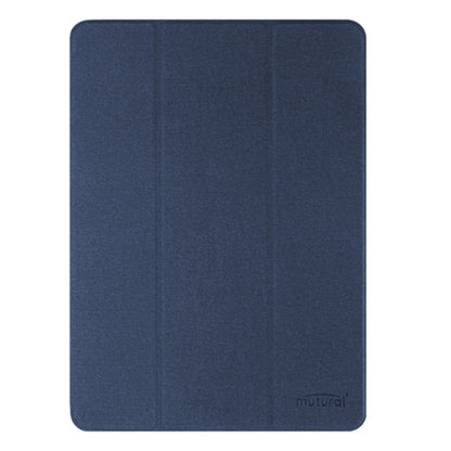 For iPad Air 13 2024 Mutural YASHI Series Tablet Leather Smart Case(Blue) - iPad Air 13 2024 Cases by Mutural | Online Shopping UK | buy2fix