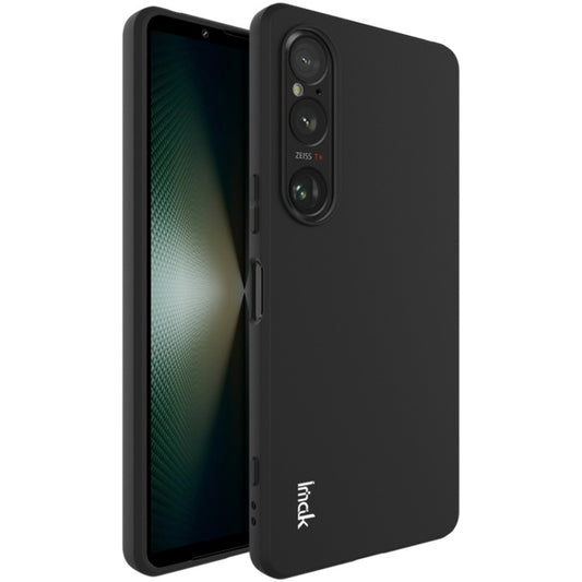 For Sony Xperia 1 VI IMAK UC-3 Series Shockproof Frosted TPU Phone Case(Black) - Sony Cases by imak | Online Shopping UK | buy2fix