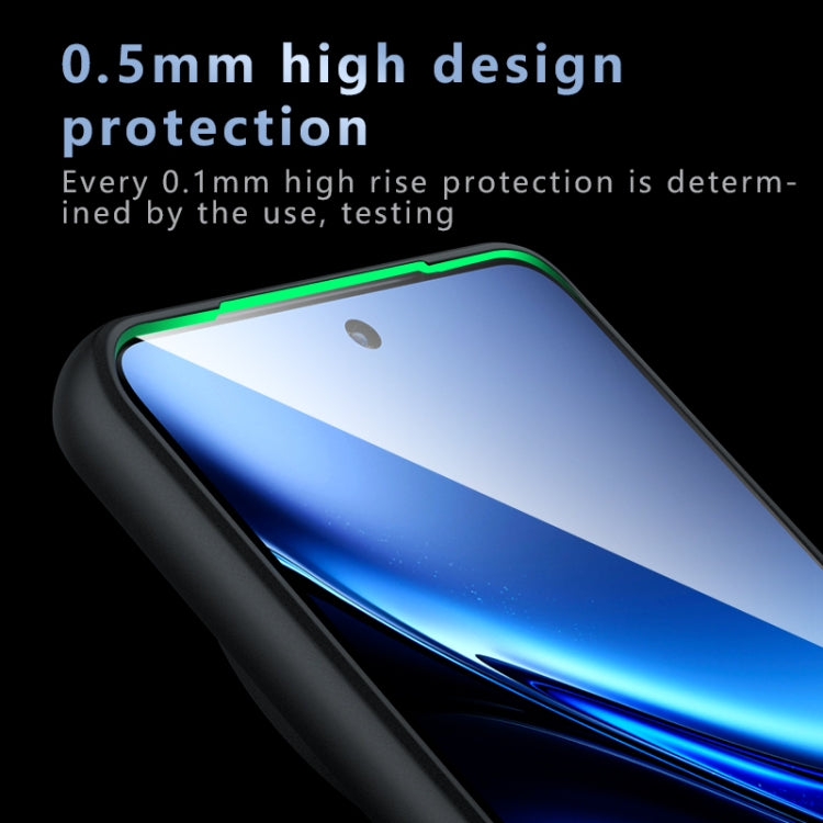 For vivo X200 Pro Armor Precise Hole PC Hybrid TPU Phone Case(Transparent) - X200 Pro Cases by buy2fix | Online Shopping UK | buy2fix