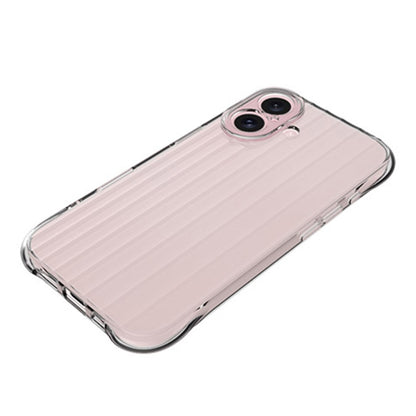 For iPhone 16 Plus Water Ripple Fine Hole TPU Phone Case(Pink) - iPhone 16 Plus Cases by buy2fix | Online Shopping UK | buy2fix