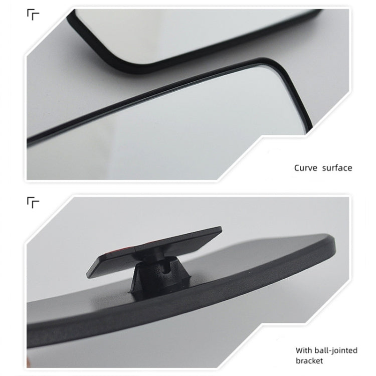 3R 3R-049 Car Convex Glass Mirror Rearview Mirror Auxiliary Side Mirror - Convex Mirror & Accessories by 3R | Online Shopping UK | buy2fix