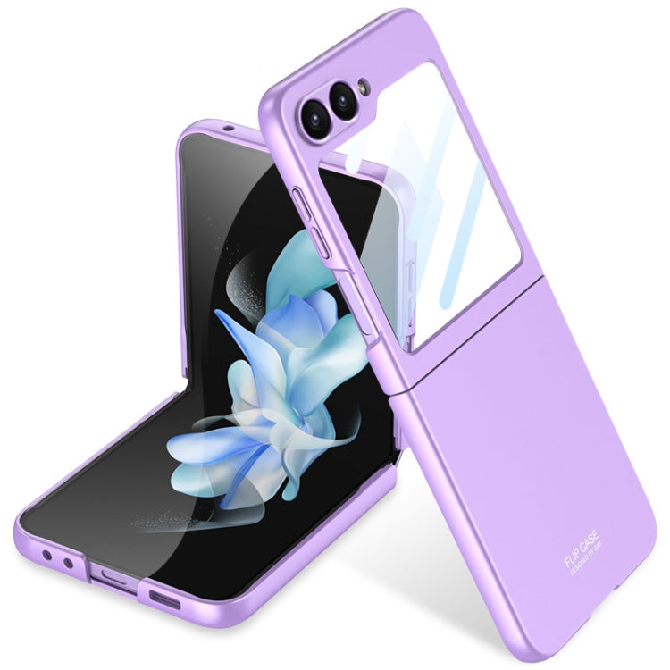 For Samsung Galaxy Z Flip6 GKK Integrated Ultra-thin Full Coverage Phone Case(Dream Mirror Purple) - Galaxy Z Flip6 5G Cases by GKK | Online Shopping UK | buy2fix