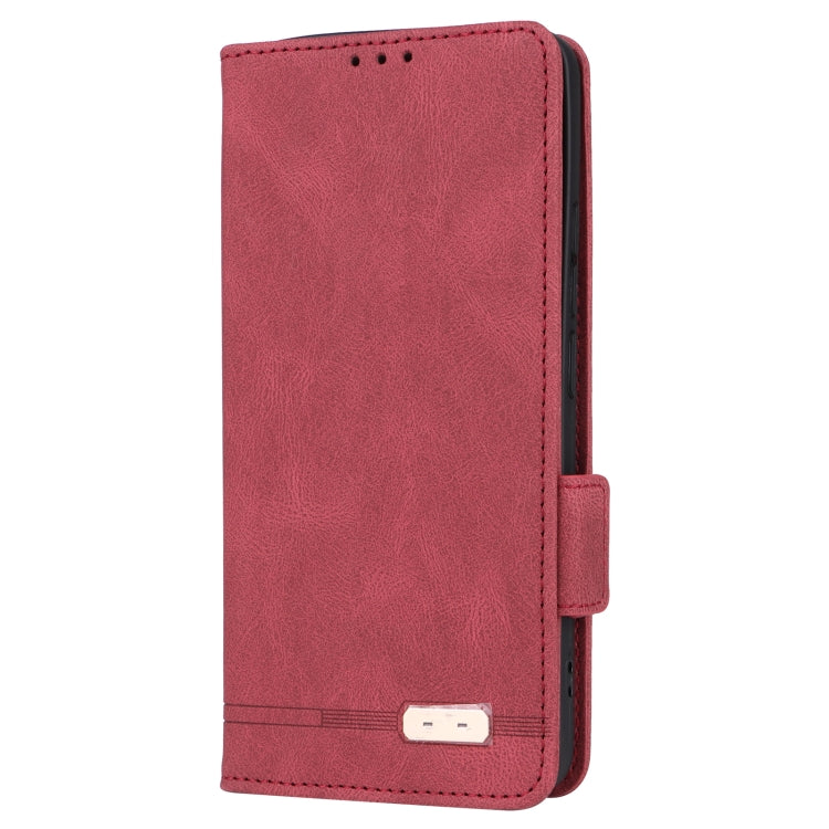 For Redmi K70 / K70 Pro Magnetic Clasp Leather Phone Case(Red) - Xiaomi Cases by buy2fix | Online Shopping UK | buy2fix