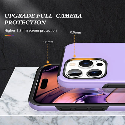 For iPhone 16 Pro Max Magnetic Ring Holder Phone Case(Purple) - iPhone 16 Pro Max Cases by buy2fix | Online Shopping UK | buy2fix