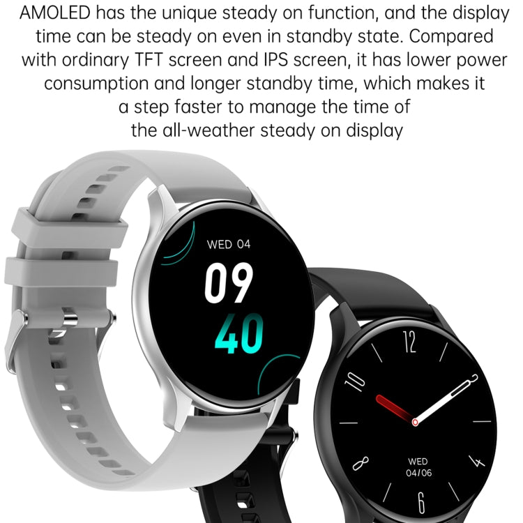 LEMFO HK89 1.43 inch BT5.0 IP67 Sport Smart Watch, Support Bluetooth Call / Message Notification / Heart Rate / Blood Pressure Health Monitor(Black) - Smart Watches by LEMFO | Online Shopping UK | buy2fix