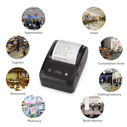 BT-581 58mm USB-C/Type-C + Bluetooth Portable Thermal Printer(US Plug) - Printer by buy2fix | Online Shopping UK | buy2fix