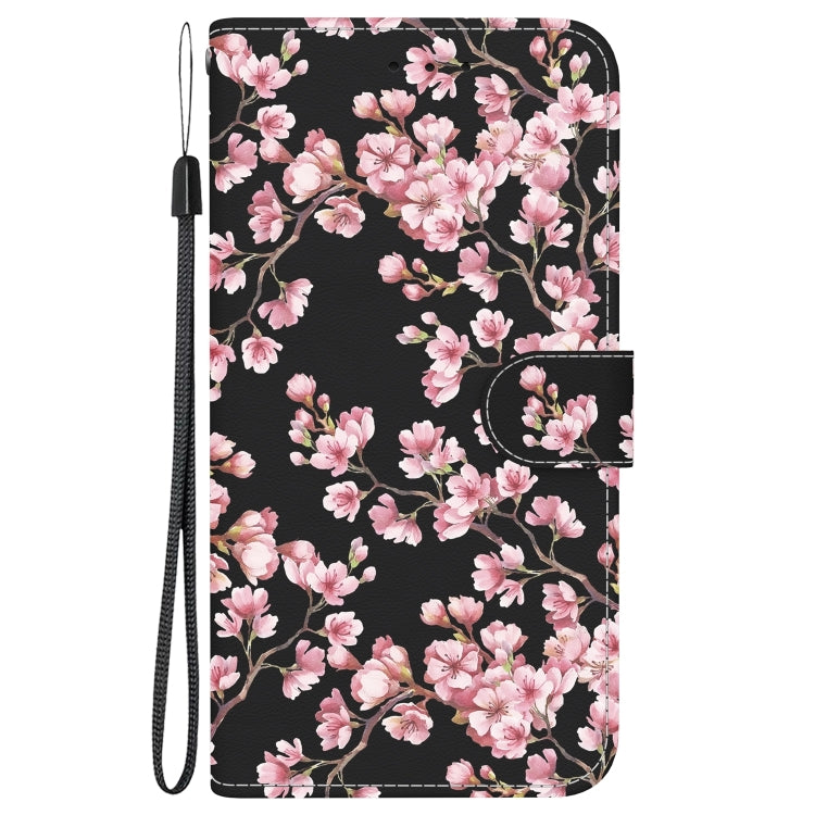 For Xiaomi Redmi K70 Pro / K70 Crystal Texture Colored Drawing Leather Phone Case(Plum Bossom) - K70 Cases by buy2fix | Online Shopping UK | buy2fix