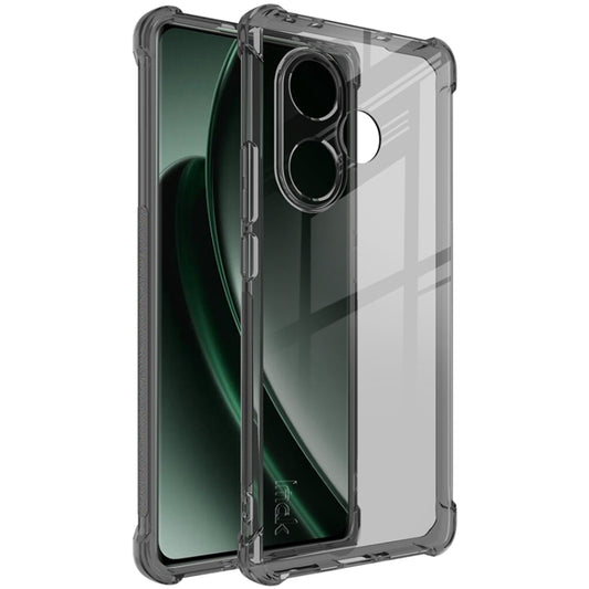 For Realme GT Neo6 SE 5G imak Shockproof Airbag TPU Phone Case(Transparent Black) - Realme Cases by imak | Online Shopping UK | buy2fix