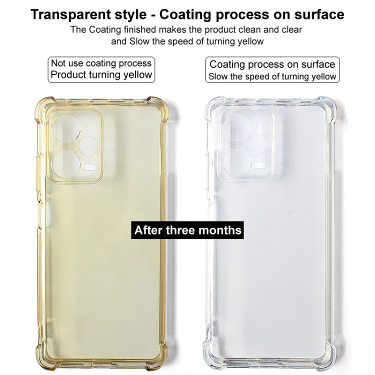 For Realme GT Neo6 5G imak Shockproof Airbag TPU Phone Case(Transparent) - Realme Cases by imak | Online Shopping UK | buy2fix