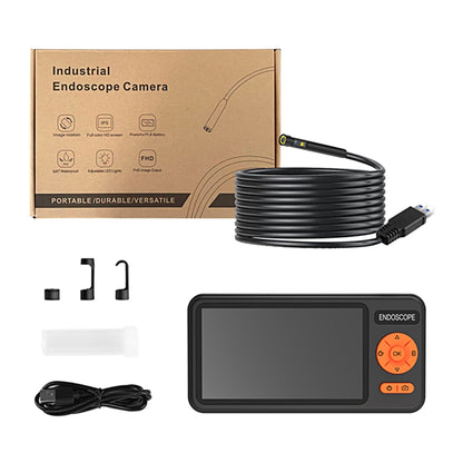 T29 5 inch IPS Screen 3.9mm Single Lens IP67 Waterproof Industrial Endoscope With Bracket, Length:2m -  by buy2fix | Online Shopping UK | buy2fix