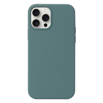 For iPhone 16 Pro Liquid Silicone Phone Case(Pine Needle Green) - iPhone 16 Pro Cases by buy2fix | Online Shopping UK | buy2fix