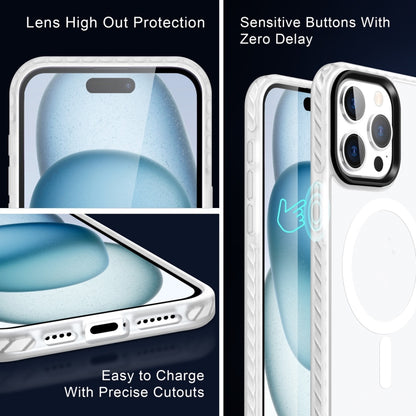 For iPhone 11 Skin Feel Airbag Shockproof MagSafe Phone Case(Transparent) - iPhone 11 Cases by buy2fix | Online Shopping UK | buy2fix