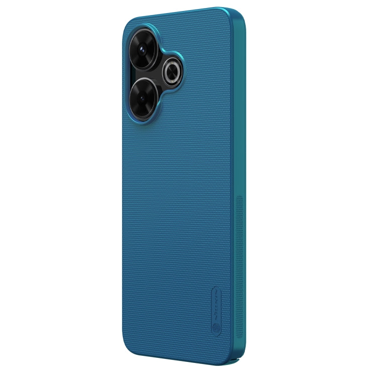 For Redmi Note 13R 5G / 13 4G NILLKIN Frosted PC Phone Case(Blue) - Redmi 13 Cases by NILLKIN | Online Shopping UK | buy2fix