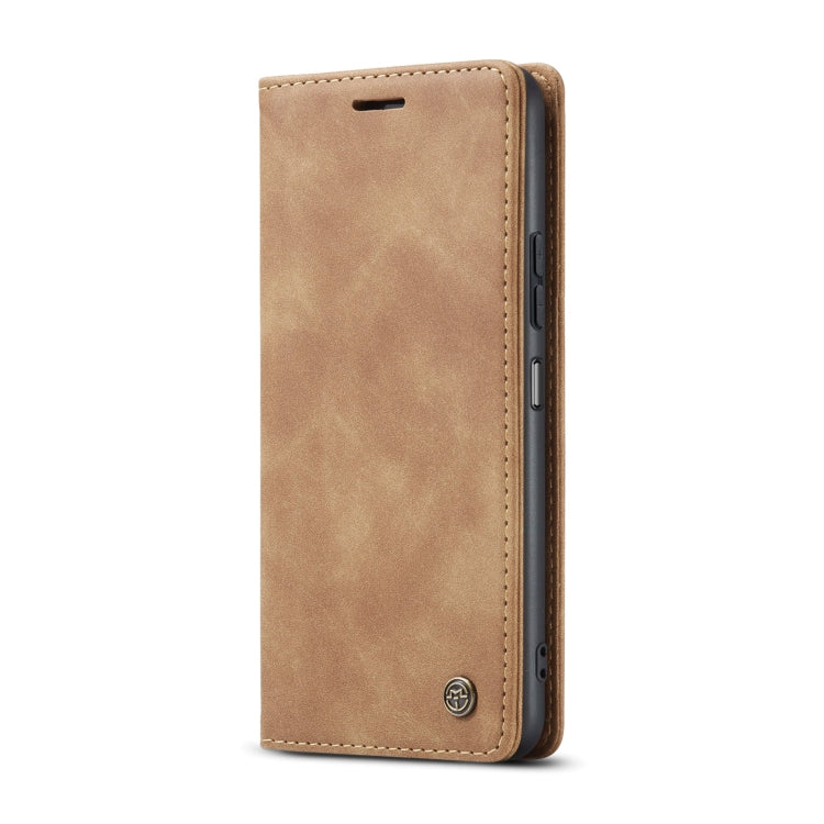 For Redmi 13 CaseMe 013 Multifunctional Horizontal Flip Leather Phone Case(Brown) - Redmi 13 Cases by CaseMe | Online Shopping UK | buy2fix