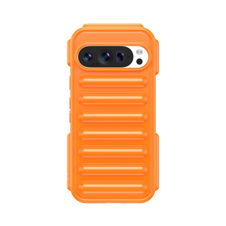 For Google Pixel 9 Pro Capsule Series Candy Color TPU Phone Case(Orange) - Google Cases by buy2fix | Online Shopping UK | buy2fix