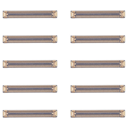 For Samsung Galaxy A34 SM-A346B 10pcs Motherboard LCD Display FPC Connector - Galaxy A Series Parts by buy2fix | Online Shopping UK | buy2fix