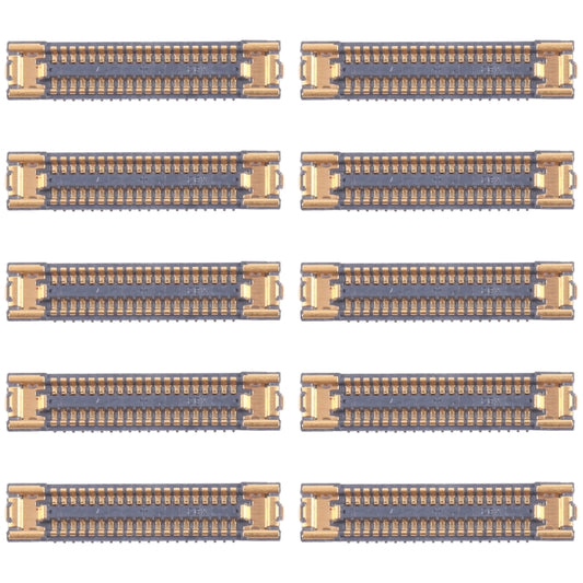 For Samsung Galaxy S21 FE 5G SM-G990B 10pcs Motherboard LCD Display FPC Connector - Galaxy S Series Parts by buy2fix | Online Shopping UK | buy2fix