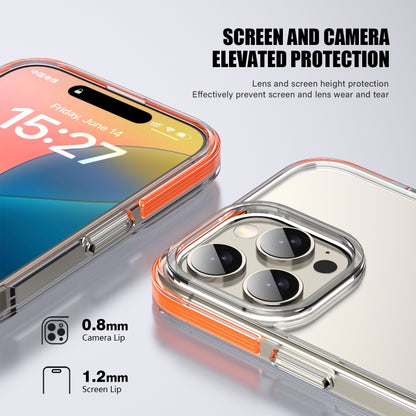 For iPhone 16 Pro TPE Airbag TPU+ PC Full Coverage Phone Case(Grey) - iPhone 16 Pro Cases by buy2fix | Online Shopping UK | buy2fix