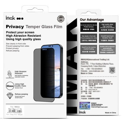 For Motorola Edge 2024 imak 3D Curved HD Full Screen Anti-spy Tempered Glass Protective Film - Motorola Tempered Glass by imak | Online Shopping UK | buy2fix