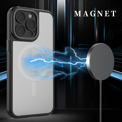 For iPhone 16 Pro Bodyguard MagSafe Magnetic Phone Case(Grey) - iPhone 16 Pro Cases by buy2fix | Online Shopping UK | buy2fix