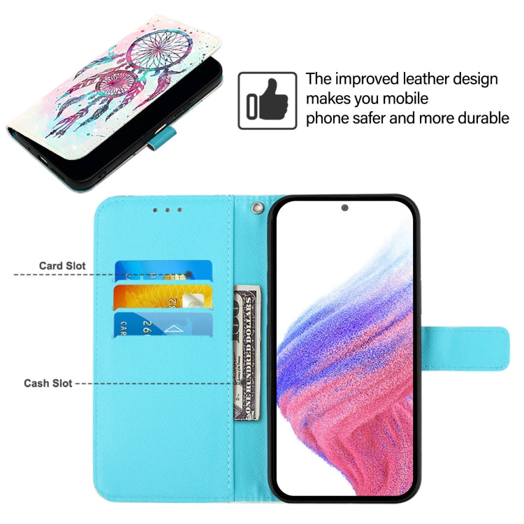 For Redmi K70 Ultra 5G Global 3D Painting Horizontal Flip Leather Phone Case(Color Drop Wind Chimes) - Xiaomi Cases by buy2fix | Online Shopping UK | buy2fix