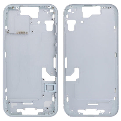 For iPhone 15 Middle Frame Bezel Plate with Side Keys + Card Tray, Version:US Version(Blue) - LCD Related Parts by buy2fix | Online Shopping UK | buy2fix