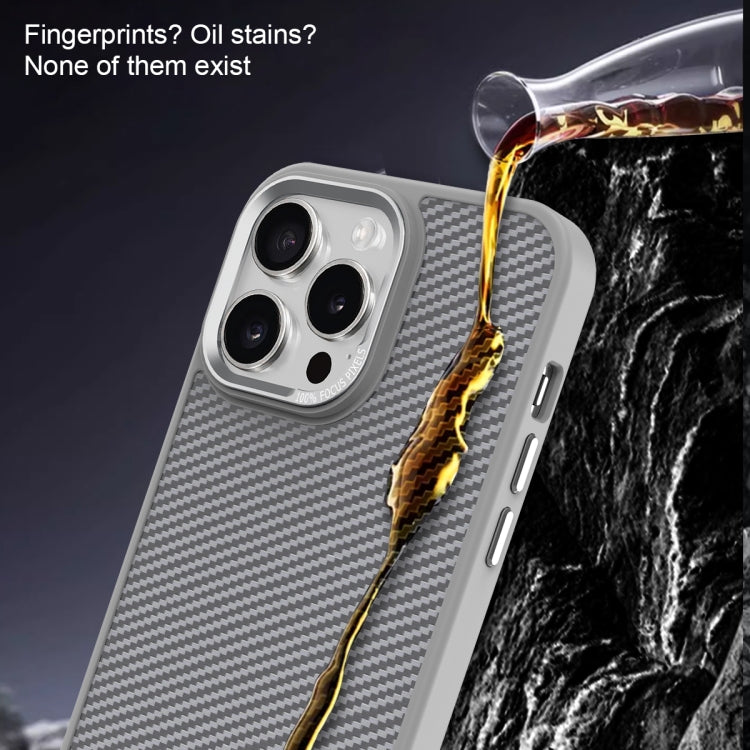 For iPhone 11 Pro Carbon Fiber Texture MagSafe Magnetic Shockproof Phone Case(Black) - iPhone 11 Pro Cases by buy2fix | Online Shopping UK | buy2fix