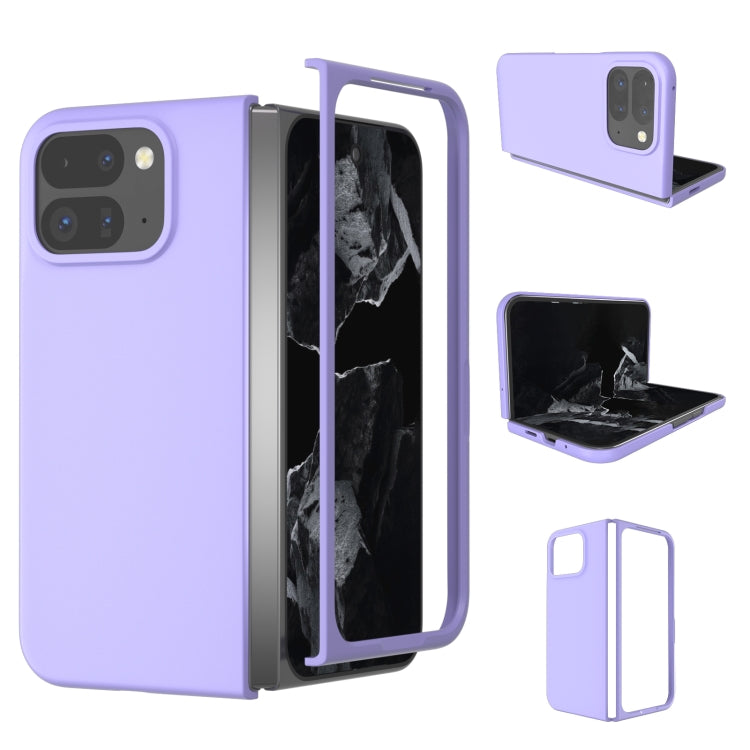 For Google Pixel 9 Pro Fold Skin Feel PC Phone Case(Purple) - Google Cases by buy2fix | Online Shopping UK | buy2fix