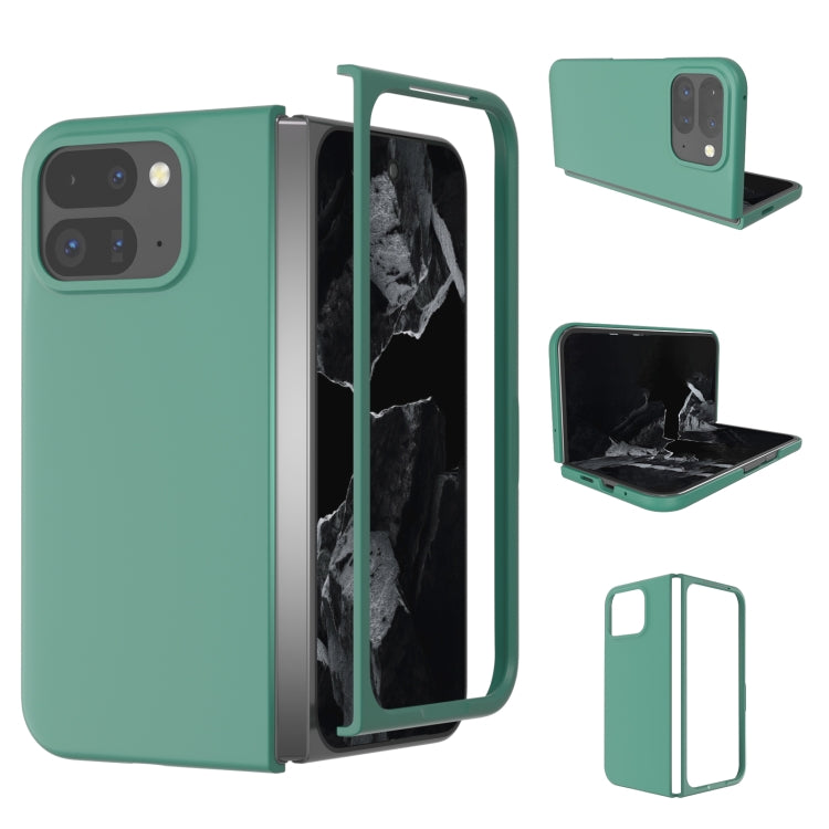 For Google Pixel 9 Pro Fold Skin Feel PC Phone Case(Deep Green) - Google Cases by buy2fix | Online Shopping UK | buy2fix