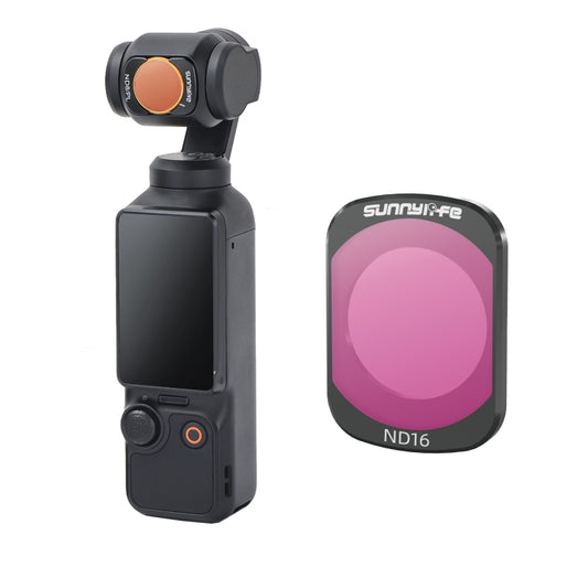 For DJI Osmo Pocket 3 Sunnylife Camera Lens Filter, Filter:ND16 - Lens Accessories by Sunnylife | Online Shopping UK | buy2fix