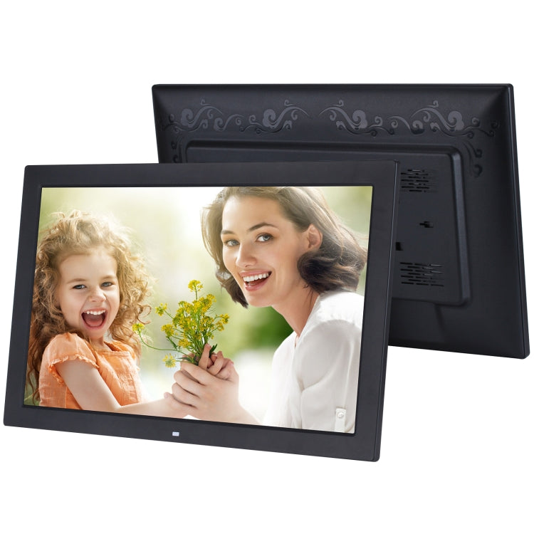 23.6 inch LED Screen Digital Photo Frame, Plug Type:EU Plug(Black) - 15 inch Above by buy2fix | Online Shopping UK | buy2fix