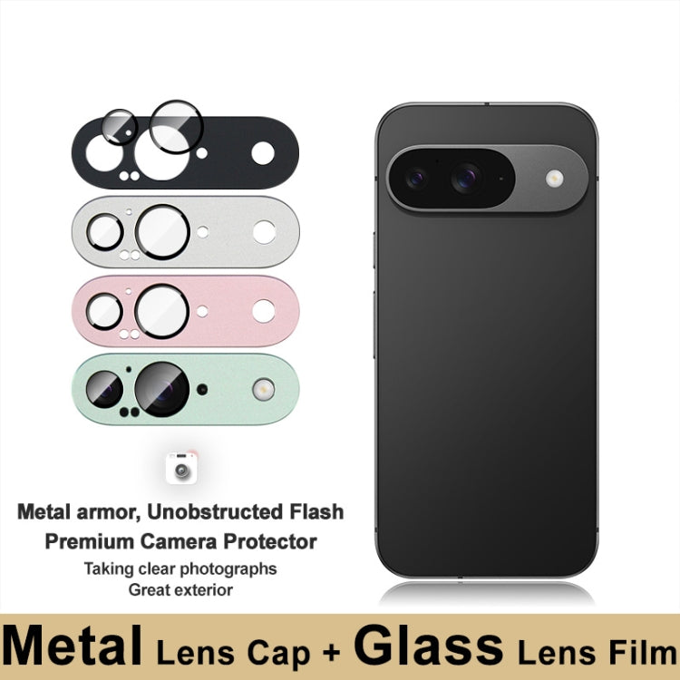 For Google Pixel 9 IMAK Metal Armor Premium Camera Protector Film(Black) - Other by imak | Online Shopping UK | buy2fix