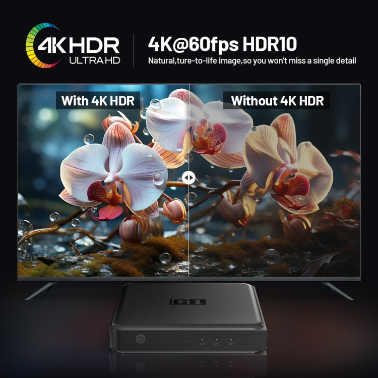 G1 Cortex-A55 Android 11 Quad-core CPU 4K HD Internet Set-top Box with Remote Control, 4GB+32GB(AU Plug) - Others by buy2fix | Online Shopping UK | buy2fix