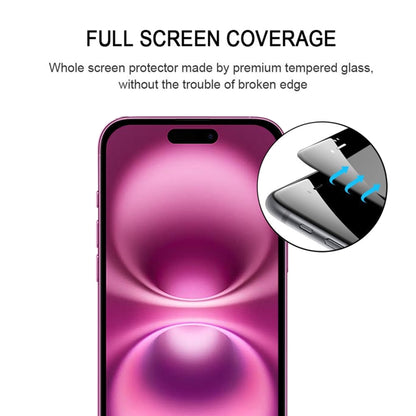 For iPhone 16 Plus 25pcs Full Glue Screen Tempered Glass Film - iPhone 16 Plus Tempered Glass by buy2fix | Online Shopping UK | buy2fix