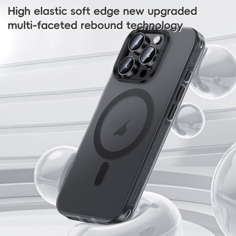 For iPhone 16 Pro Benks Frosted MagSafe Magnetic Shockproof Phone Case(Black) - iPhone 16 Pro Cases by Benks | Online Shopping UK | buy2fix